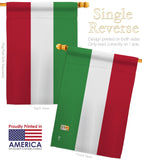 Hungary - Nationality Flags of the World Vertical Impressions Decorative Flags HG140106 Made In USA