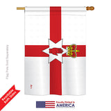 Ireland-Northern - Nationality Flags of the World Vertical Impressions Decorative Flags HG140113 Printed In USA