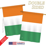 Ivory Coast - Nationality Flags of the World Vertical Impressions Decorative Flags HG140119 Printed In USA
