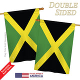 Jamaica - Nationality Flags of the World Vertical Impressions Decorative Flags HG140120 Printed In USA