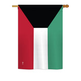 Kuwait - Nationality Flags of the World Vertical Impressions Decorative Flags HG140130 Printed In USA