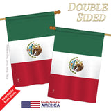 Mexico - Nationality Flags of the World Vertical Impressions Decorative Flags HG140154 Printed In USA