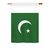 Pakistan - Nationality Flags of the World Vertical Impressions Decorative Flags HG140179 Printed In USA