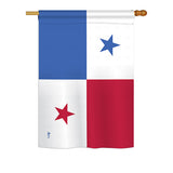 Panama - Nationality Flags of the World Vertical Impressions Decorative Flags HG140182 Printed In USA