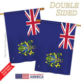 Pitcairn Islands - Nationality Flags of the World Vertical Impressions Decorative Flags HG140188 Printed In USA