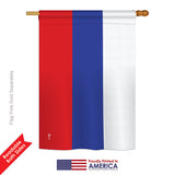 Russian Rep. - Nationality Flags of the World Vertical Impressions Decorative Flags HG140195 Printed In USA