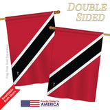 Trindad & Tobago - Nationality Flags of the World Vertical Impressions Decorative Flags HG140235 Printed In USA