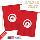 Tunisia - Nationality Flags of the World Vertical Impressions Decorative Flags HG140236 Printed In USA