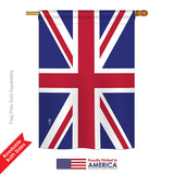 United Kingdom - Nationality Flags of the World Vertical Impressions Decorative Flags HG140244 Printed In USA