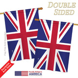 United Kingdom - Nationality Flags of the World Vertical Impressions Decorative Flags HG140244 Printed In USA