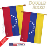 Venezuela - Nationality Flags of the World Vertical Impressions Decorative Flags HG140252 Printed In USA