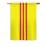 Vietnam - South - Nationality Flags of the World Vertical Impressions Decorative Flags HG140254 Printed In USA