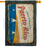 Puerto Rico - Nationality Flags of the World Vertical Impressions Decorative Flags HG140953 Made In USA