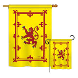 Rampart Lion - Nationality Flags of the World Vertical Impressions Decorative Flags HG108077 Printed In USA