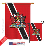 Trinidad And Tobago - Nationality Flags of the World Vertical Impressions Decorative Flags HG108172 Printed In USA