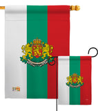 Bulgaria - Nationality Flags of the World Vertical Impressions Decorative Flags HG108204 Made In USA