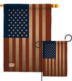 USA - Nationality Flags of the World Vertical Impressions Decorative Flags HG108399 Made In USA