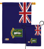 British Virgin Islands - Nationality Flags of the World Vertical Impressions Decorative Flags HG140036 Made In USA