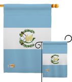 Guatemala - Nationality Flags of the World Vertical Impressions Decorative Flags HG140098 Made In USA