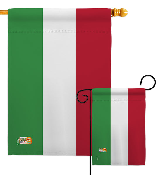 Hungary - Nationality Flags of the World Vertical Impressions Decorative Flags HG140106 Made In USA