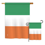 Ireland - Nationality Flags of the World Vertical Impressions Decorative Flags HG140112 Printed In USA