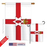 Ireland-Northern - Nationality Flags of the World Vertical Impressions Decorative Flags HG140113 Printed In USA