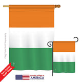 Ivory Coast - Nationality Flags of the World Vertical Impressions Decorative Flags HG140119 Printed In USA
