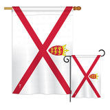 Jersey - Nationality Flags of the World Vertical Impressions Decorative Flags HG140122 Printed In USA