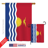 Kiribati - Nationality Flags of the World Vertical Impressions Decorative Flags HG140127 Printed In USA