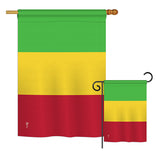 Mali - Nationality Flags of the World Vertical Impressions Decorative Flags HG140148 Printed In USA