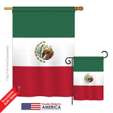 Mexico - Nationality Flags of the World Vertical Impressions Decorative Flags HG140154 Printed In USA