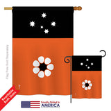 Northern Territoris - Nationality Flags of the World Vertical Impressions Decorative Flags HG140176 Printed In USA