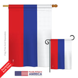 Russian Rep. - Nationality Flags of the World Vertical Impressions Decorative Flags HG140195 Printed In USA