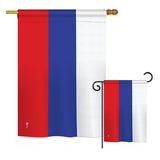 Russian Rep. - Nationality Flags of the World Vertical Impressions Decorative Flags HG140195 Printed In USA