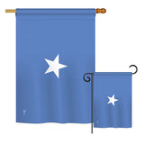 Somalia - Nationality Flags of the World Vertical Impressions Decorative Flags HG140216 Printed In USA