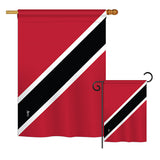 Trindad & Tobago - Nationality Flags of the World Vertical Impressions Decorative Flags HG140235 Printed In USA