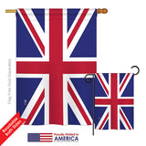 United Kingdom - Nationality Flags of the World Vertical Impressions Decorative Flags HG140244 Printed In USA