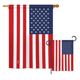 United States - Nationality Flags of the World Vertical Impressions Decorative Flags HG140246 Printed In USA