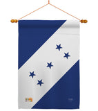 Honduras - Nationality Flags of the World Vertical Impressions Decorative Flags HG108152 Made In USA