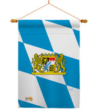 Bavaria - Nationality Flags of the World Vertical Impressions Decorative Flags HG108202 Made In USA