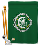 Arab League - Nationality Flags of the World Vertical Impressions Decorative Flags HG140011 Made In USA