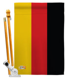 Germany - Nationality Flags of the World Vertical Impressions Decorative Flags HG140091 Made In USA