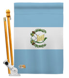 Guatemala - Nationality Flags of the World Vertical Impressions Decorative Flags HG140098 Made In USA