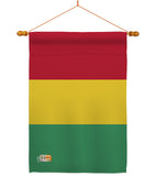 Guinea - Nationality Flags of the World Vertical Impressions Decorative Flags HG140100 Made In USA