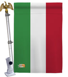 Hungary - Nationality Flags of the World Vertical Impressions Decorative Flags HG140106 Made In USA