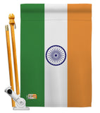 India - Nationality Flags of the World Vertical Impressions Decorative Flags HG140108 Made In USA