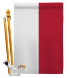 Indonesia - Nationality Flags of the World Vertical Impressions Decorative Flags HG140109 Made In USA