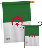 Algeria - Nationality Flags of the World Vertical Impressions Decorative Flags HG140005 Made In USA