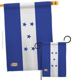 Honduras - Nationality Flags of the World Vertical Impressions Decorative Flags HG140104 Made In USA