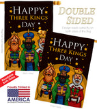 Three Kings Day - Nativity Winter Vertical Impressions Decorative Flags HG137099 Made In USA